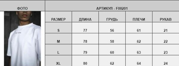 Мужская Базовая Бежевая Футболка Оверсайз с Надписью на Спине